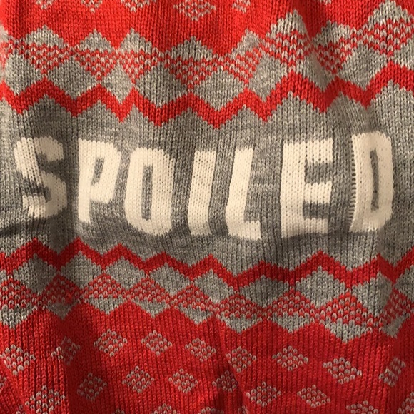 Adorable dog sweater “Spoiled” various sizes multiple colors - Picture 4 of 11